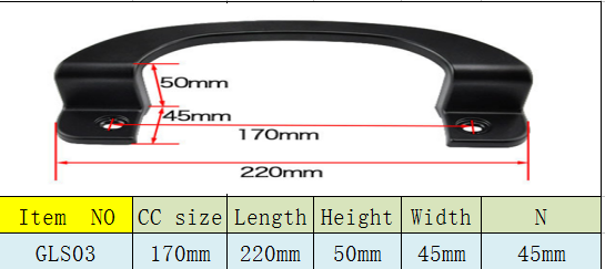 El cajón sólido del armario de cocina tira de las manijas negras de los