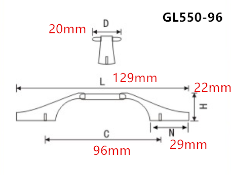 Tiradores de puerta europeos del gabinete de los zapatos de las manijas