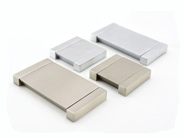 Brushed Nickle Hidden Furniture Pulls Silver  Concealed Drawer Pulls Furniture Handles 32mm ISO Certified