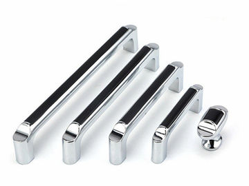 Durable Nickel Cabinet Handles Simple Modern Champagne  Zinc Kitchen Cabinet Pulls Furniture Handles And Knobs