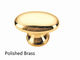 Simple Modern Furnituire Knobs Polished Brass Oval Cabinet Handles Zinc Dresser Knobs Black Drawer Pulls