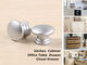 25mm Pearl Silver Plastic Cabinet Knobs Round ISO Certificated For  Furniture Drawer Pulls